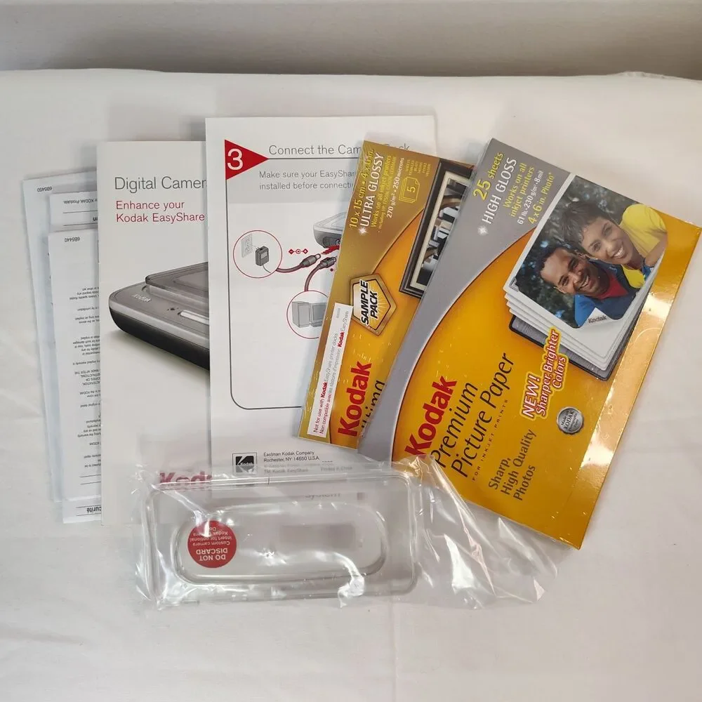 Kodak Easyshare Camera Dock 6000 w Cords Manual Accessories Box